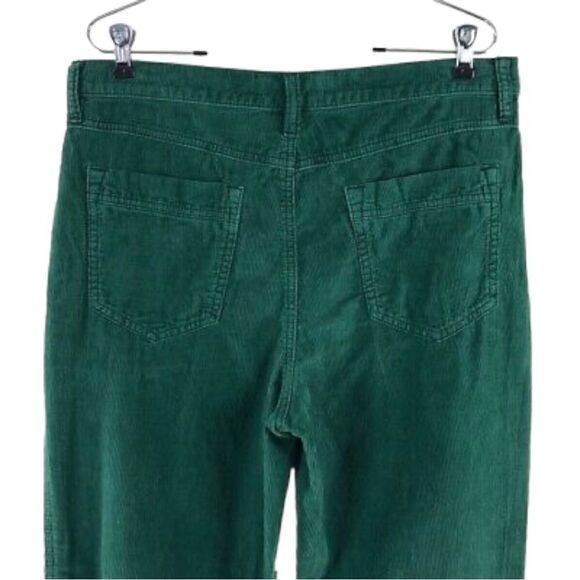 NWT Women's Free People Green Corduroy Straight Leg Jeans sz 28 - Picture 2 of 9
